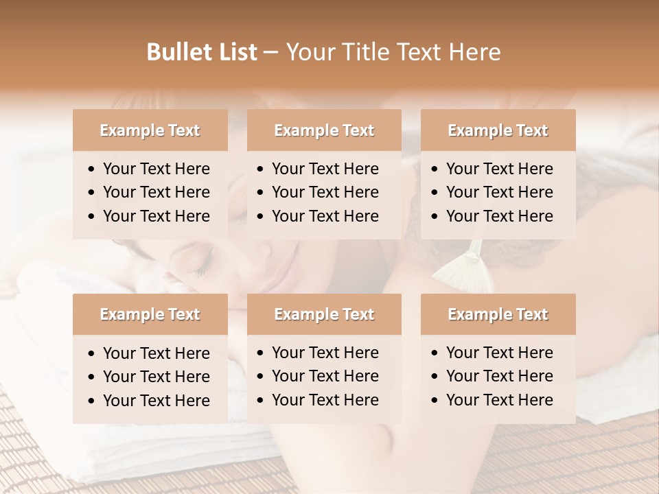 Natural Female Cream PowerPoint Template