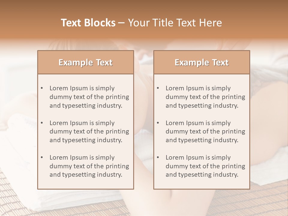 Natural Female Cream PowerPoint Template
