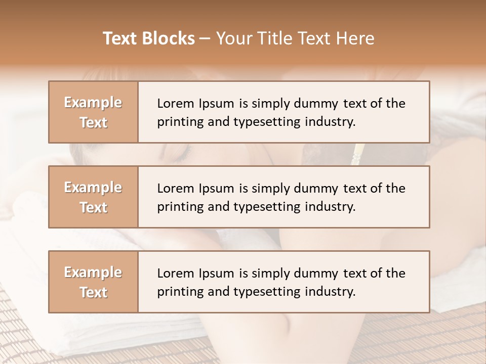 Natural Female Cream PowerPoint Template