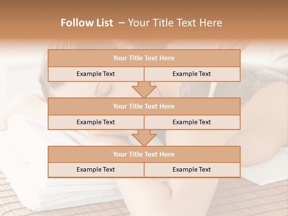Natural Female Cream PowerPoint Template