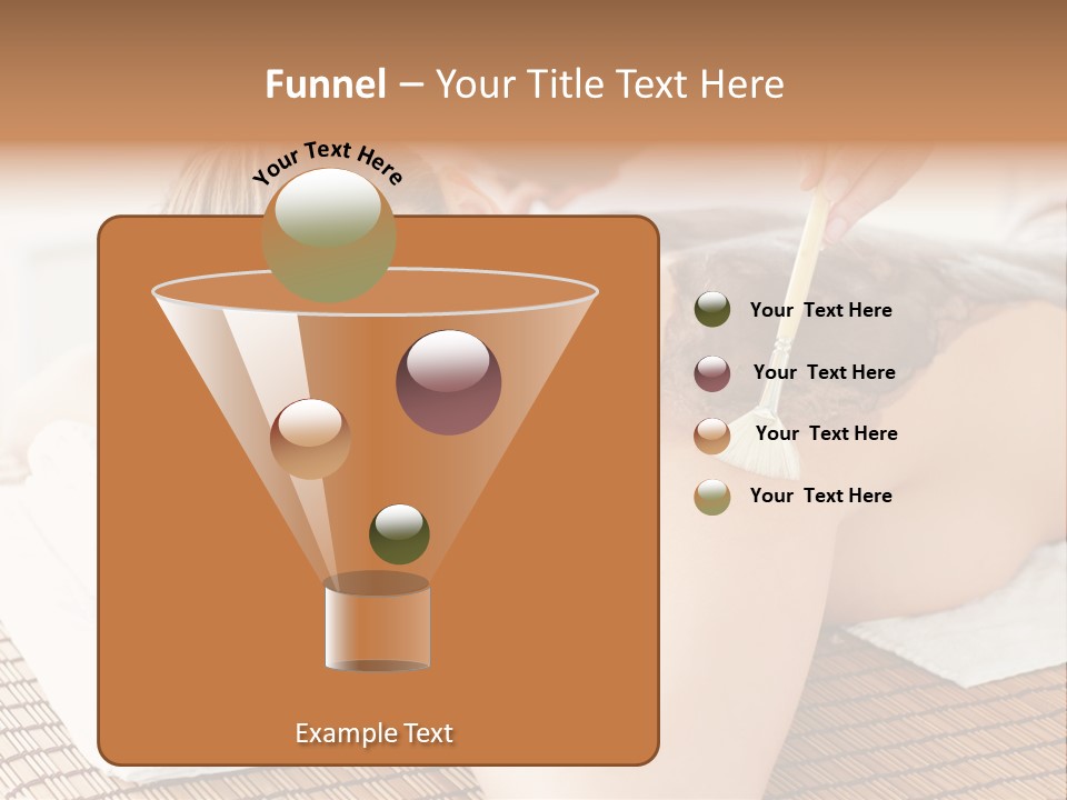 Natural Female Cream PowerPoint Template