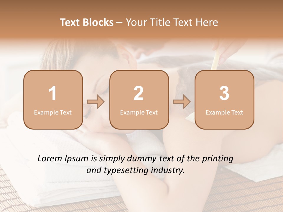 Natural Female Cream PowerPoint Template