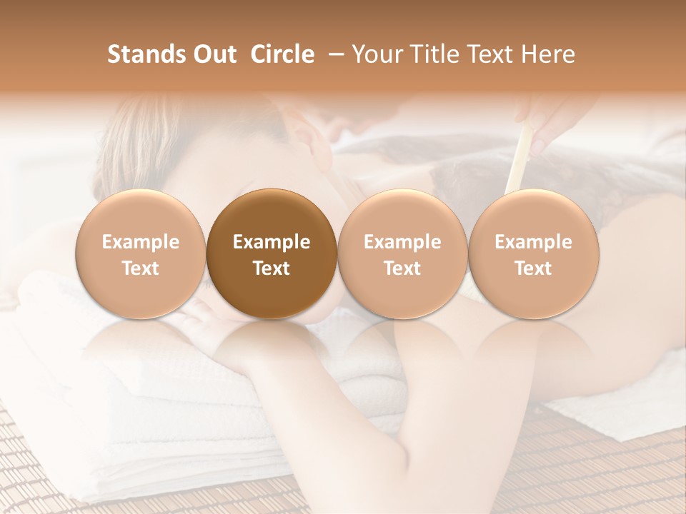 Natural Female Cream PowerPoint Template