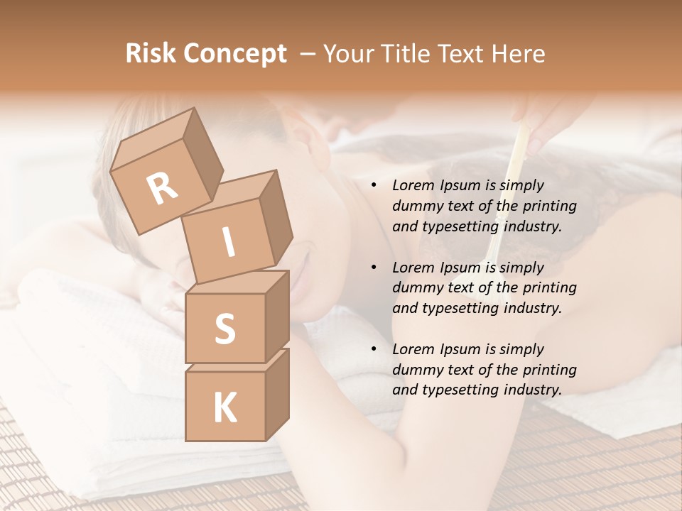 Natural Female Cream PowerPoint Template