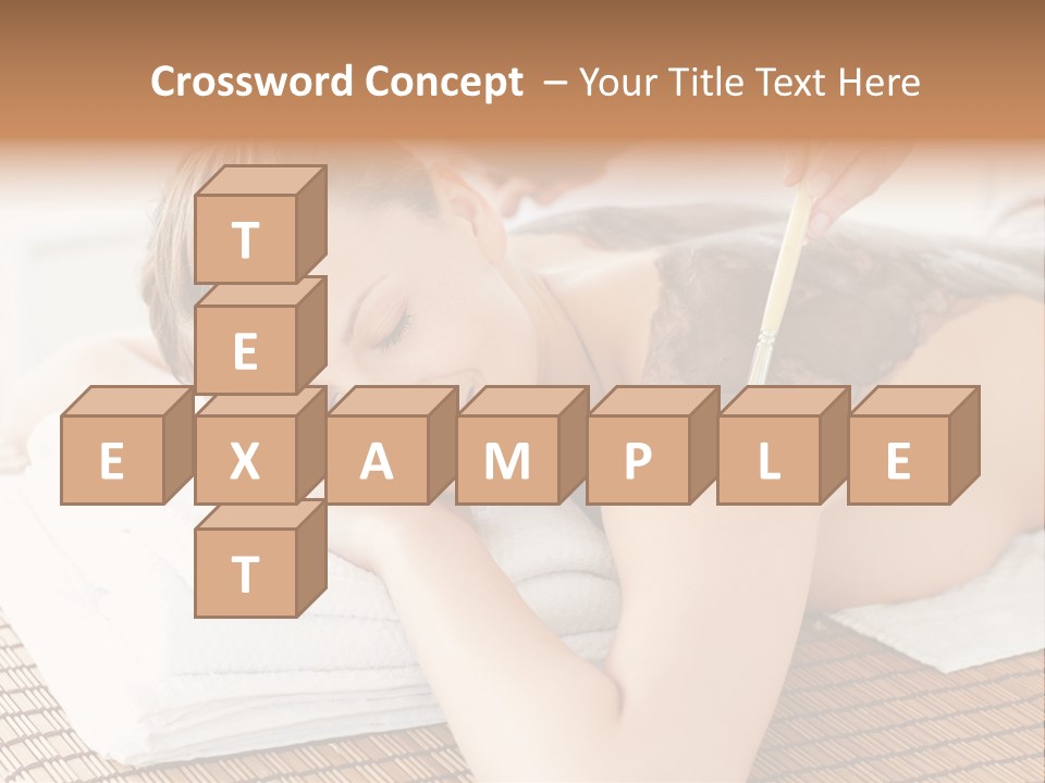 Natural Female Cream PowerPoint Template