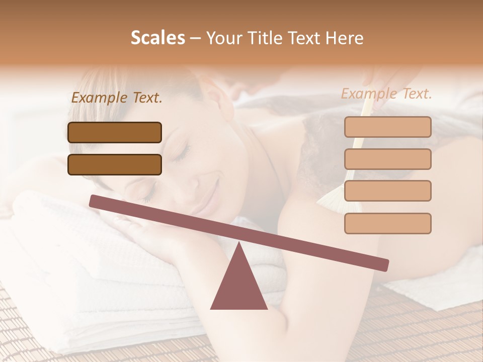 Natural Female Cream PowerPoint Template