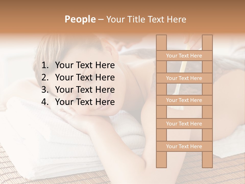 Natural Female Cream PowerPoint Template
