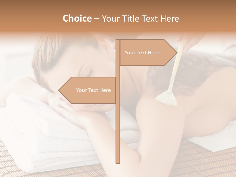 Natural Female Cream PowerPoint Template