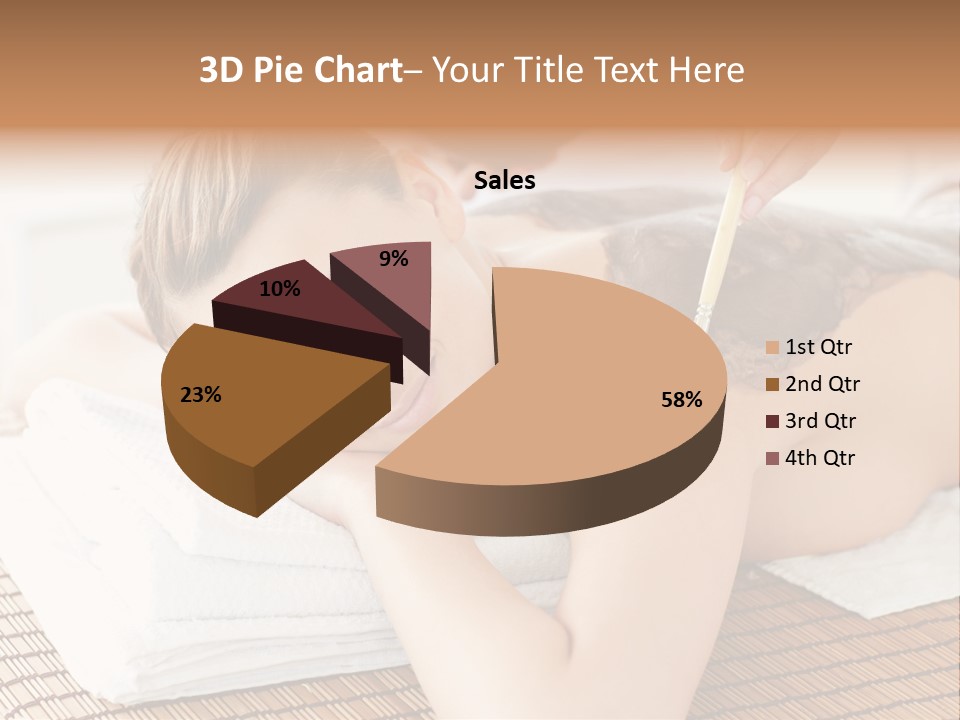 Natural Female Cream PowerPoint Template