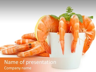 Gastronomy Isolated Gourmet PowerPoint Template
