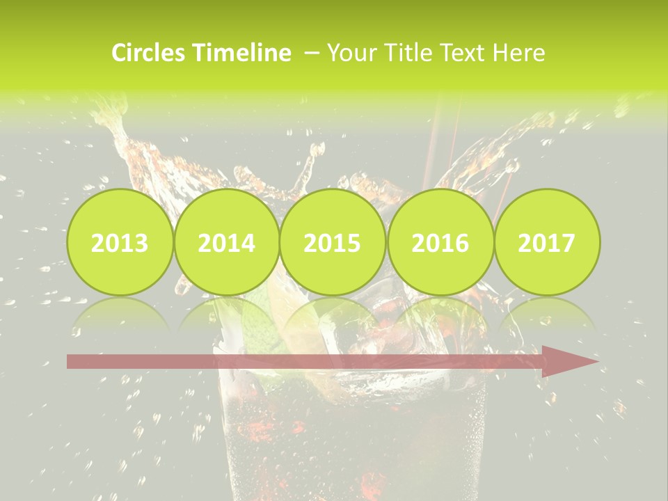 Cocktail Bar Cuba PowerPoint Template