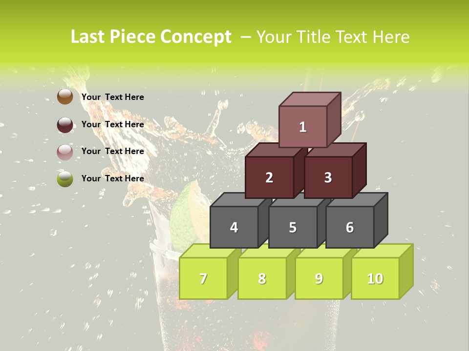 Cocktail Bar Cuba PowerPoint Template