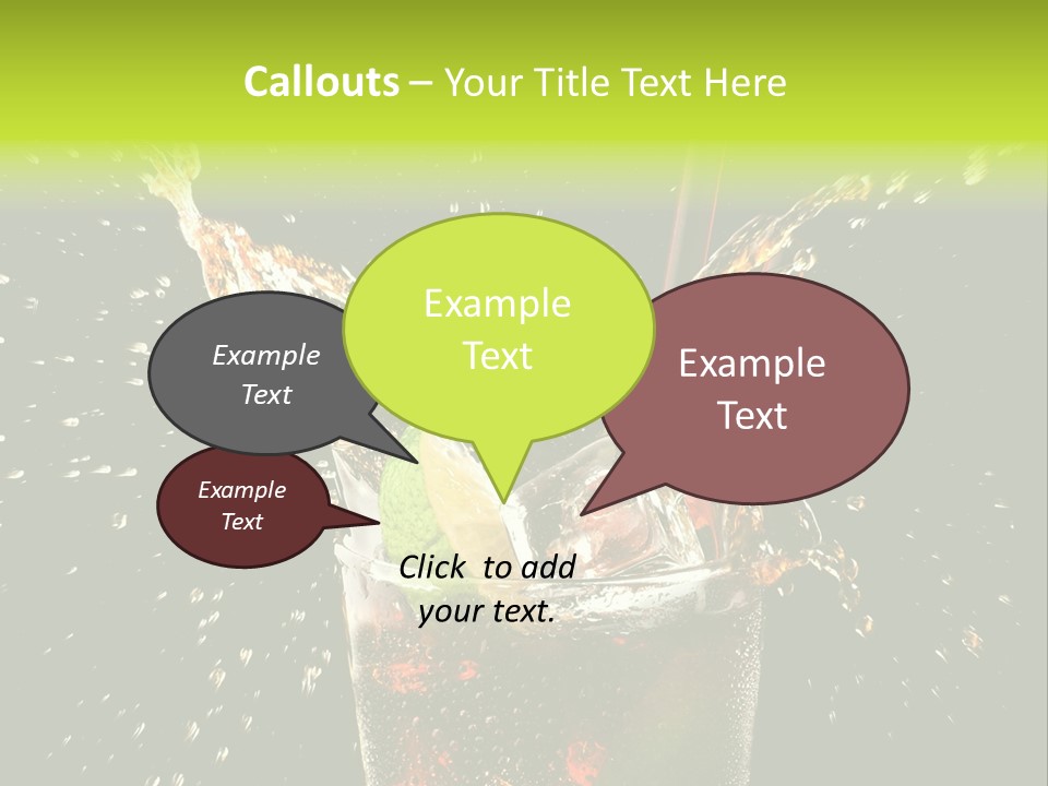 Cocktail Bar Cuba PowerPoint Template