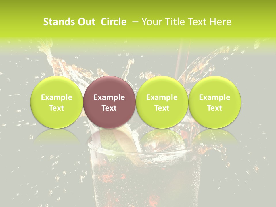 Cocktail Bar Cuba PowerPoint Template