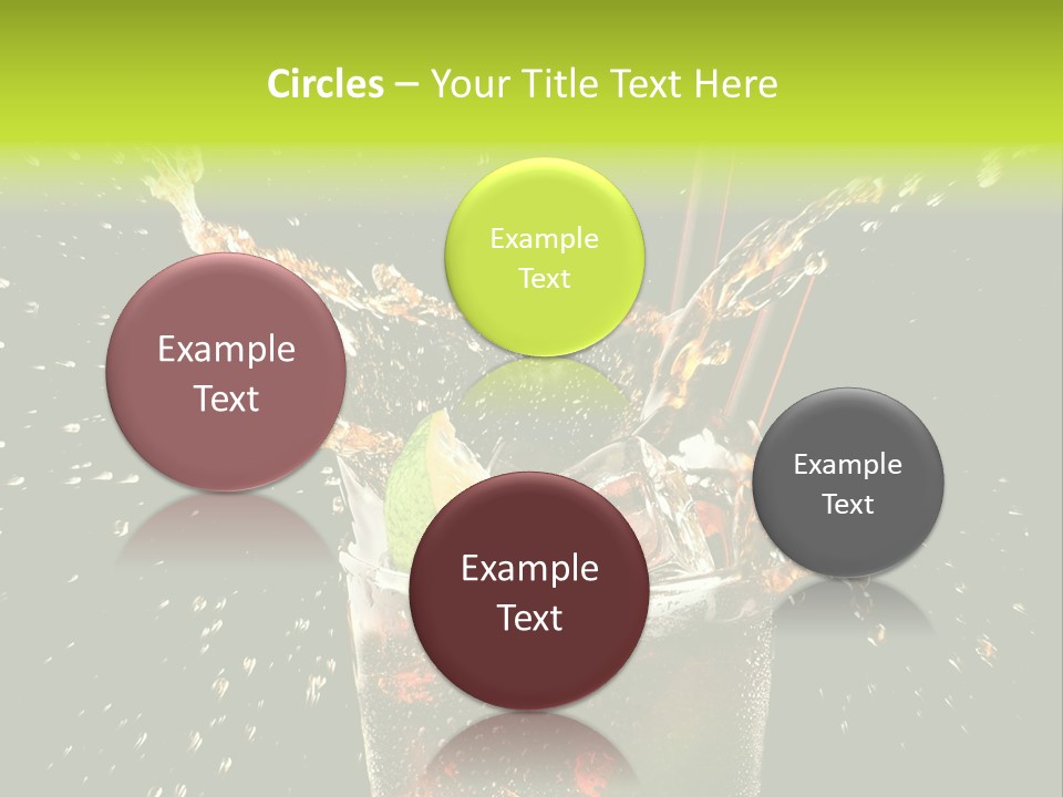 Cocktail Bar Cuba PowerPoint Template