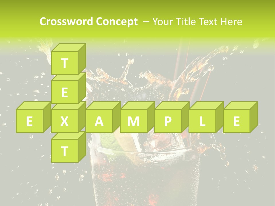 Cocktail Bar Cuba PowerPoint Template