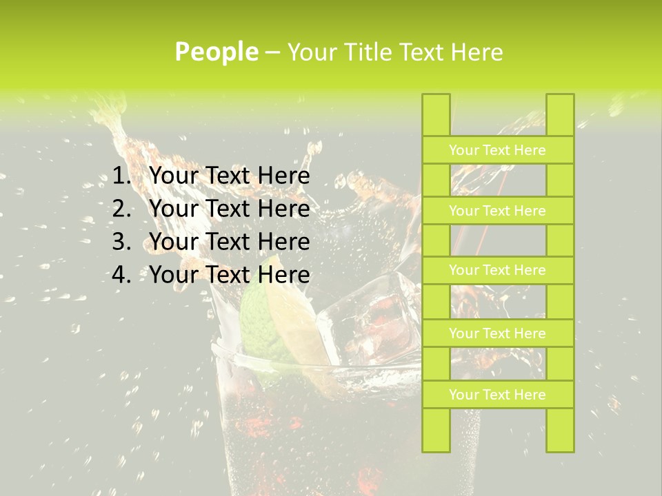 Cocktail Bar Cuba PowerPoint Template