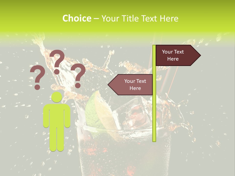 Cocktail Bar Cuba PowerPoint Template