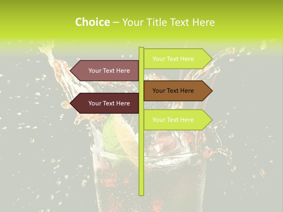 Cocktail Bar Cuba PowerPoint Template