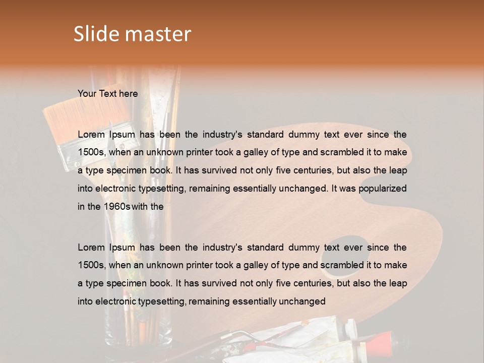 Gift Life Piece PowerPoint Template