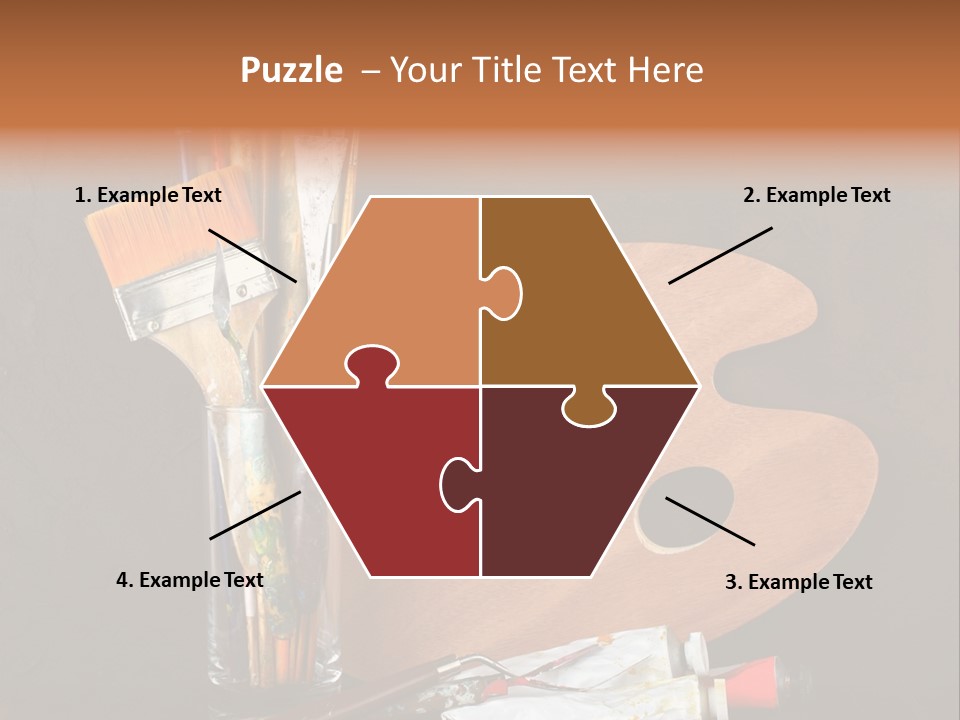 Gift Life Piece PowerPoint Template