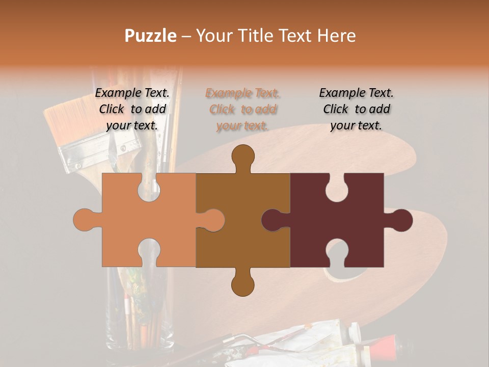 Gift Life Piece PowerPoint Template