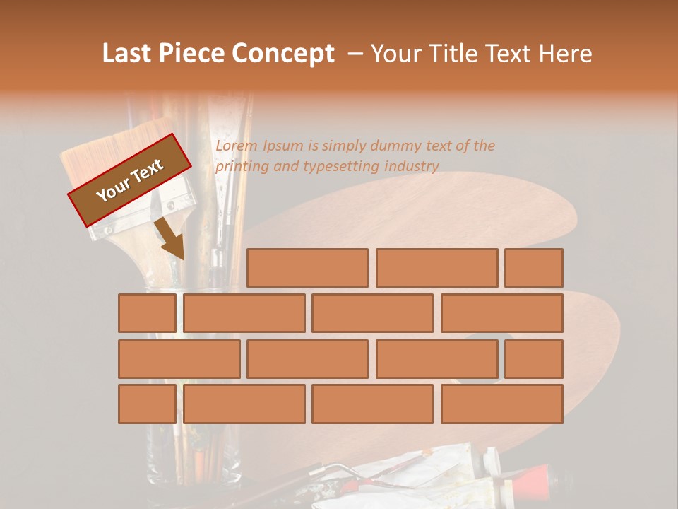 Gift Life Piece PowerPoint Template