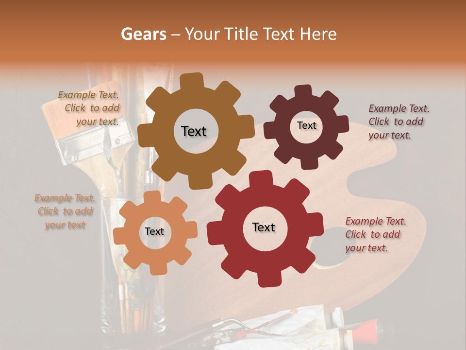 Gift Life Piece PowerPoint Template