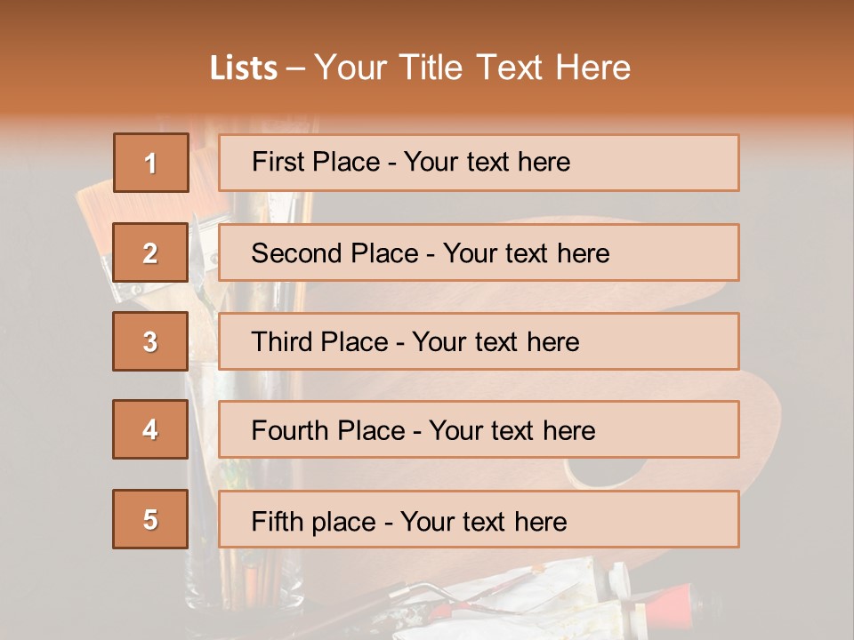 Gift Life Piece PowerPoint Template