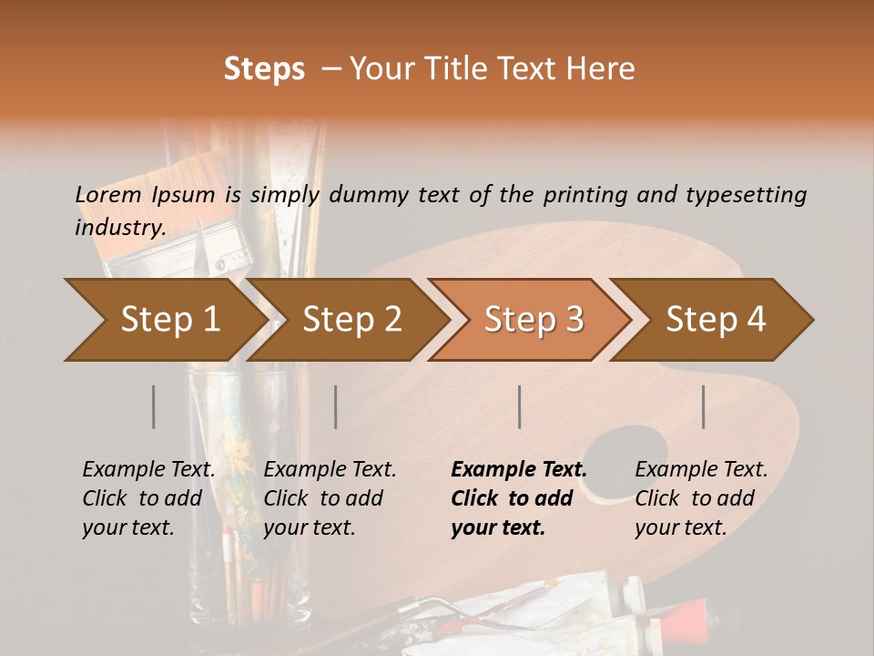Gift Life Piece PowerPoint Template