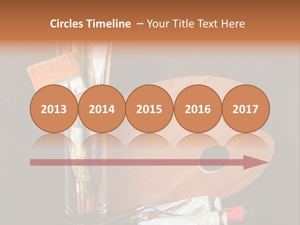 Gift Life Piece PowerPoint Template