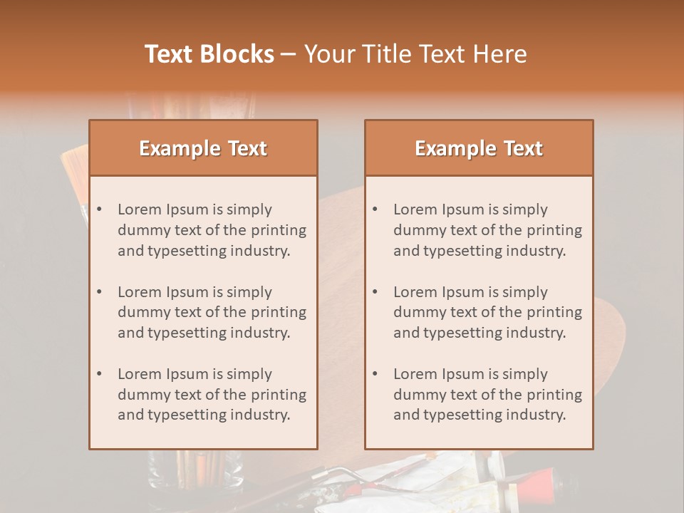 Gift Life Piece PowerPoint Template