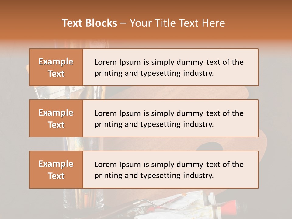Gift Life Piece PowerPoint Template