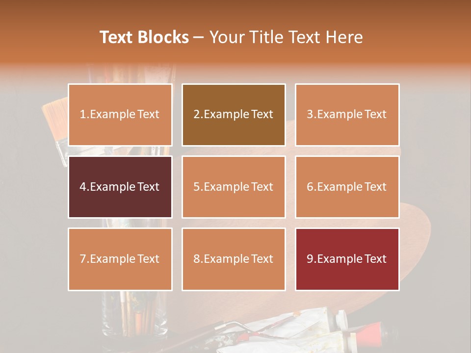 Gift Life Piece PowerPoint Template