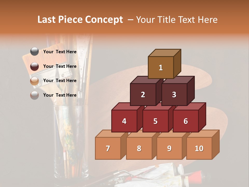 Gift Life Piece PowerPoint Template