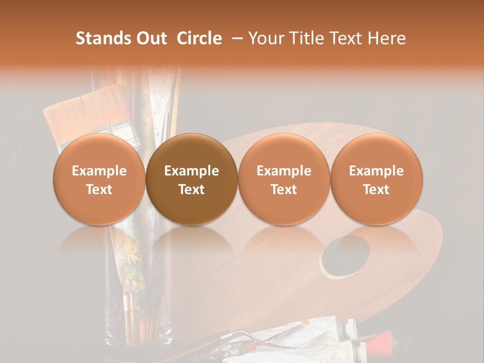 Gift Life Piece PowerPoint Template