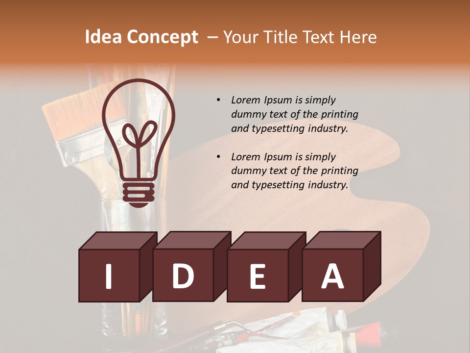 Gift Life Piece PowerPoint Template