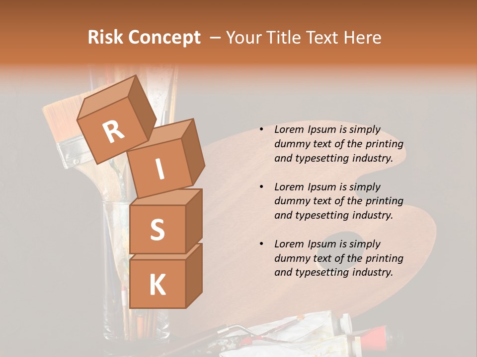 Gift Life Piece PowerPoint Template