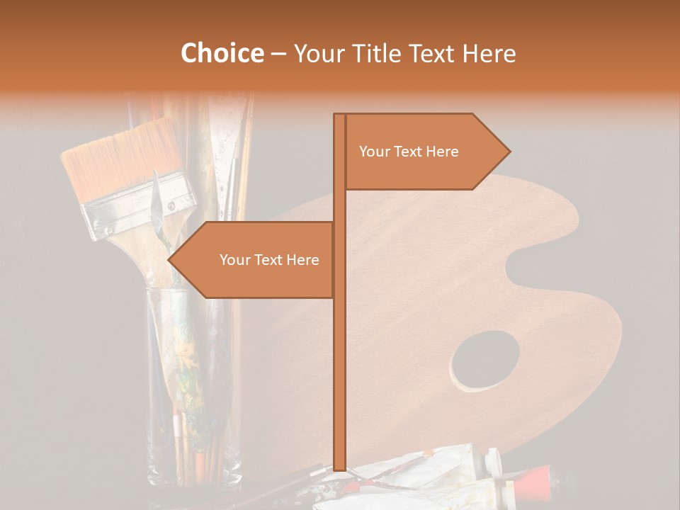 Gift Life Piece PowerPoint Template