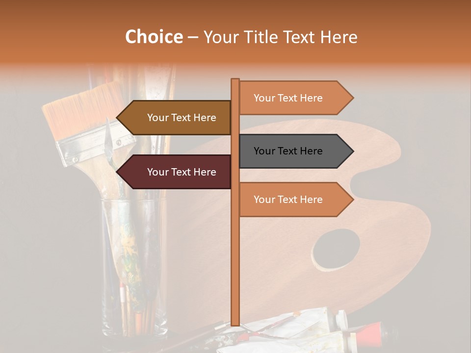 Gift Life Piece PowerPoint Template