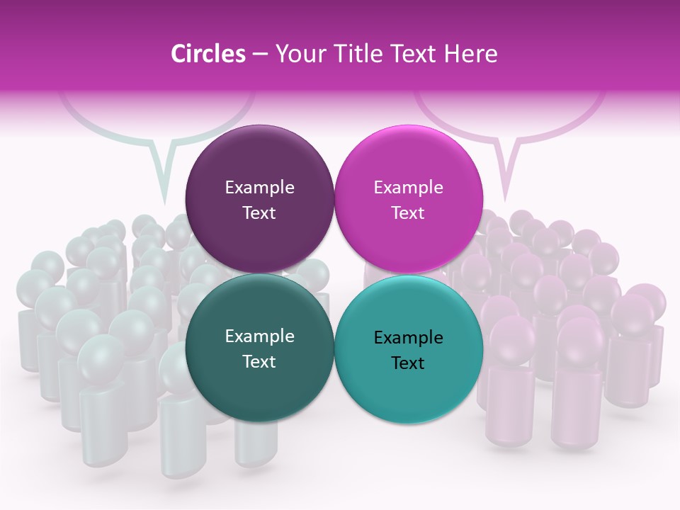 Group Dynamics Division Communication PowerPoint Template