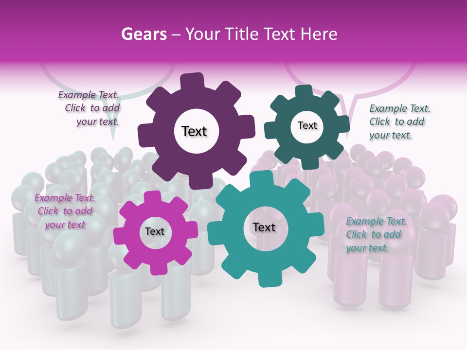 Group Dynamics Division Communication PowerPoint Template