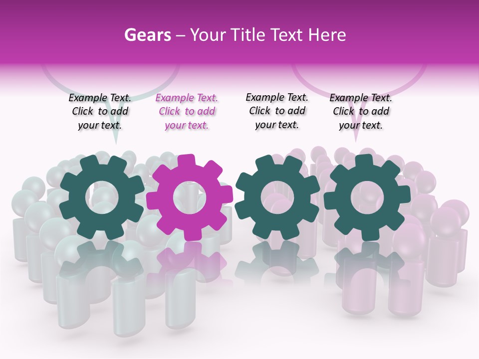 Group Dynamics Division Communication PowerPoint Template