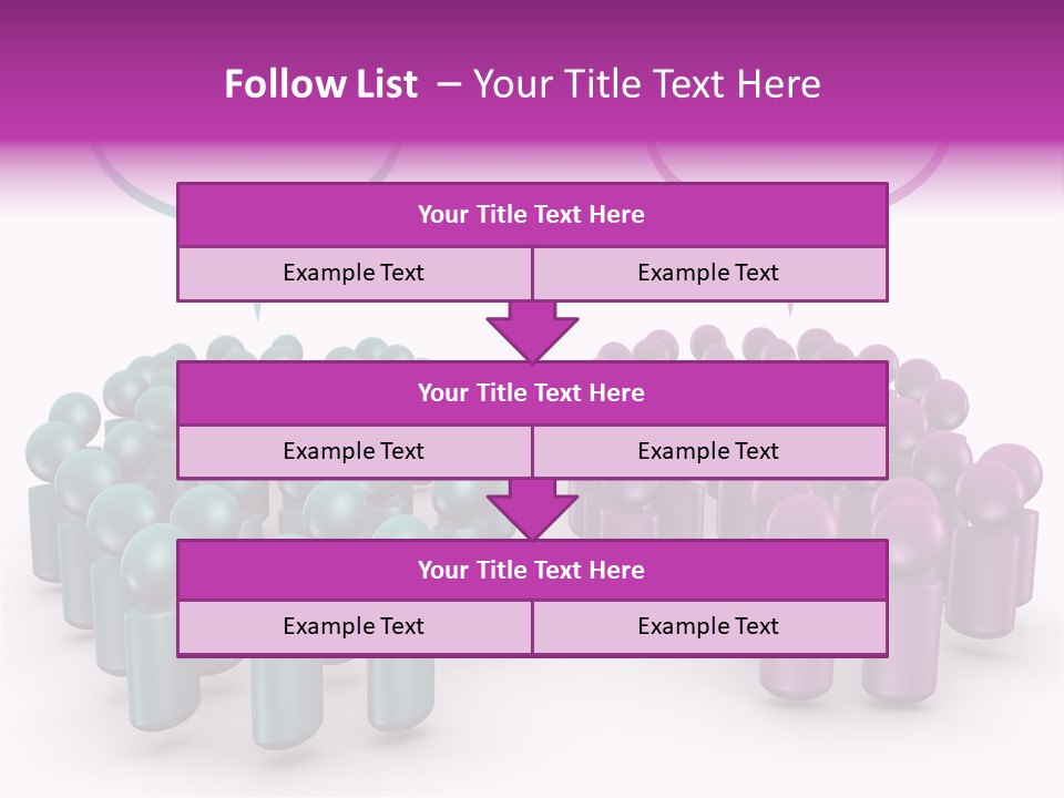 Group Dynamics Division Communication PowerPoint Template