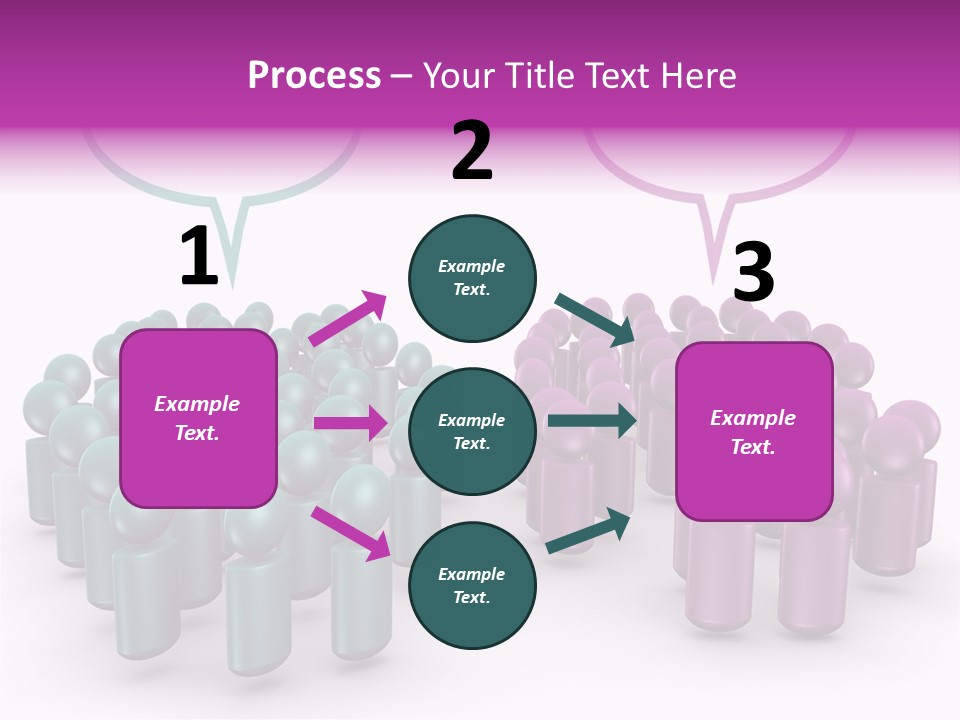 Group Dynamics Division Communication PowerPoint Template
