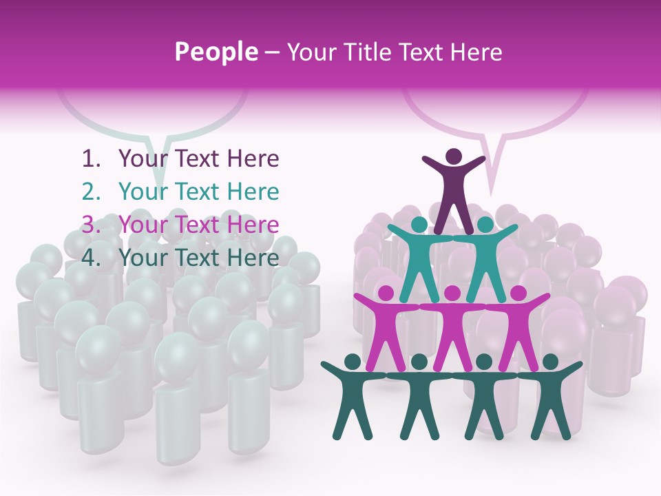 Group Dynamics Division Communication PowerPoint Template