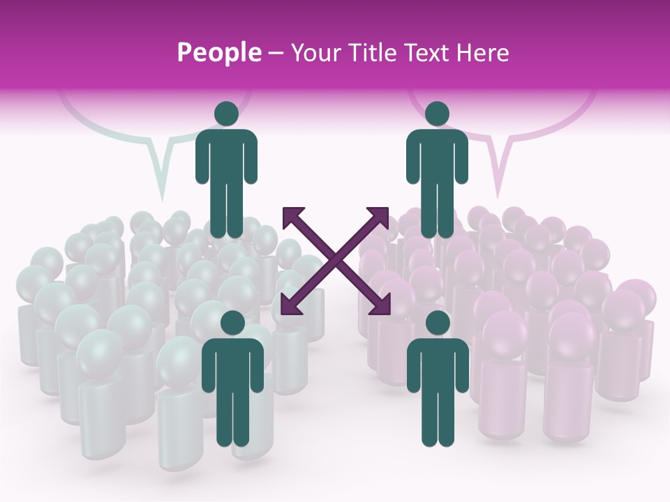 Group Dynamics Division Communication PowerPoint Template