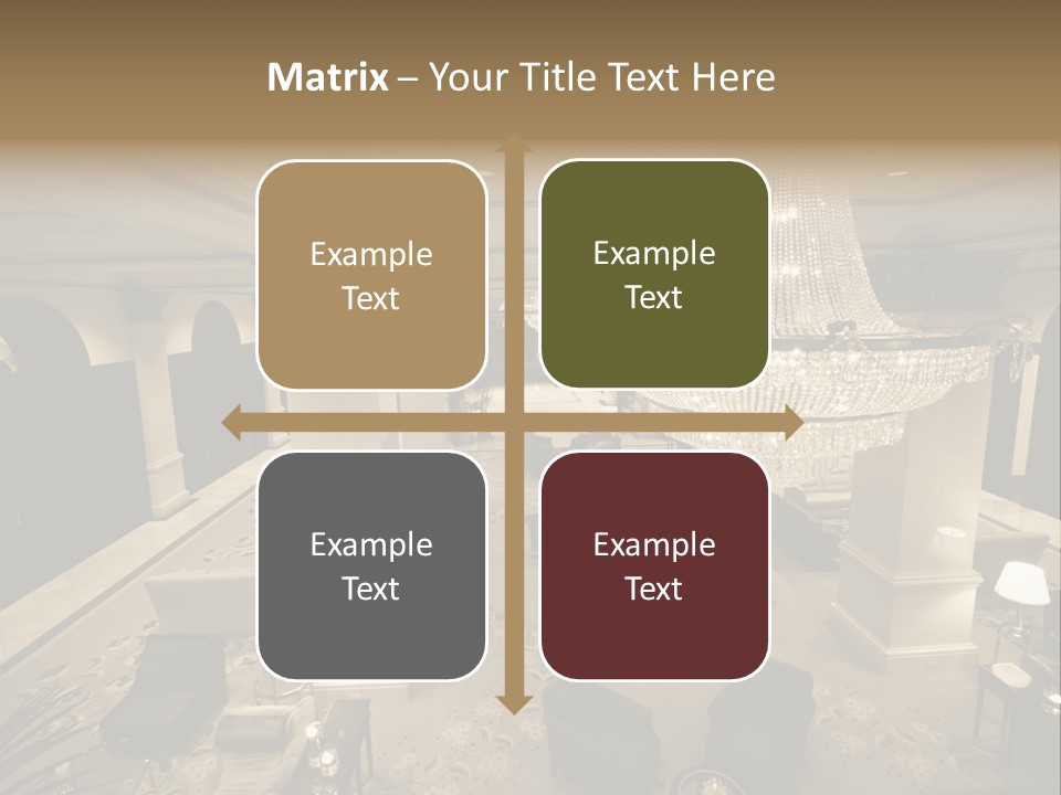 Wide Angle Chairs PowerPoint Template