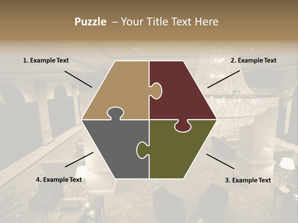 Wide Angle Chairs PowerPoint Template