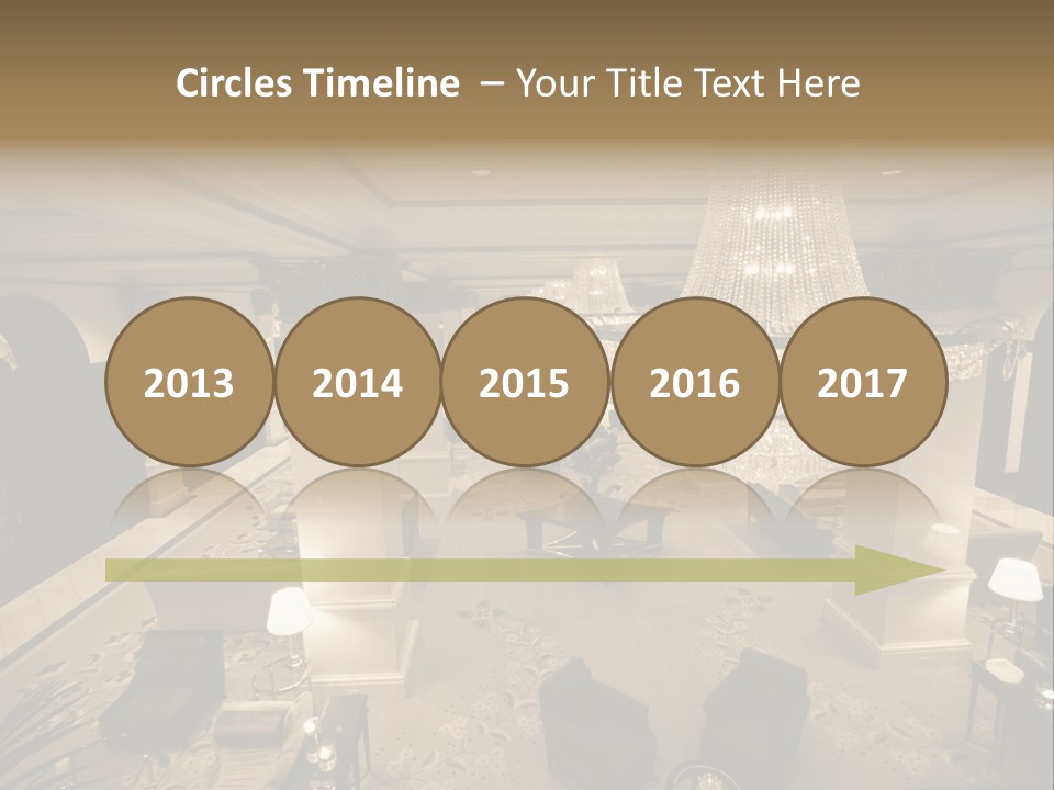 Wide Angle Chairs PowerPoint Template